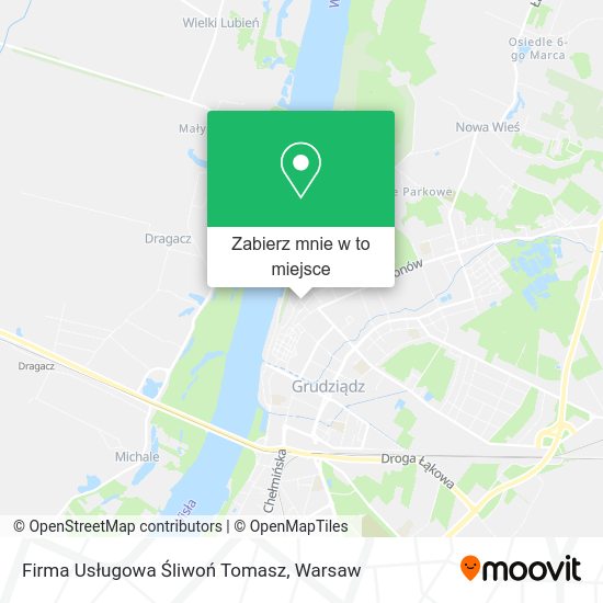 Mapa Firma Usługowa Śliwoń Tomasz