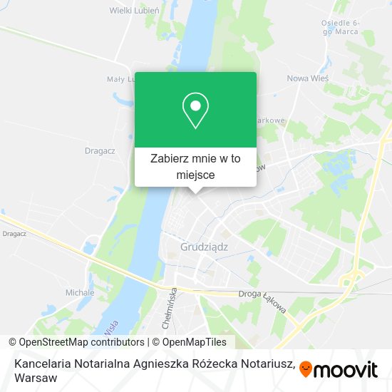 Mapa Kancelaria Notarialna Agnieszka Różecka Notariusz