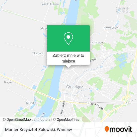 Mapa Monter Krzysztof Zalewski