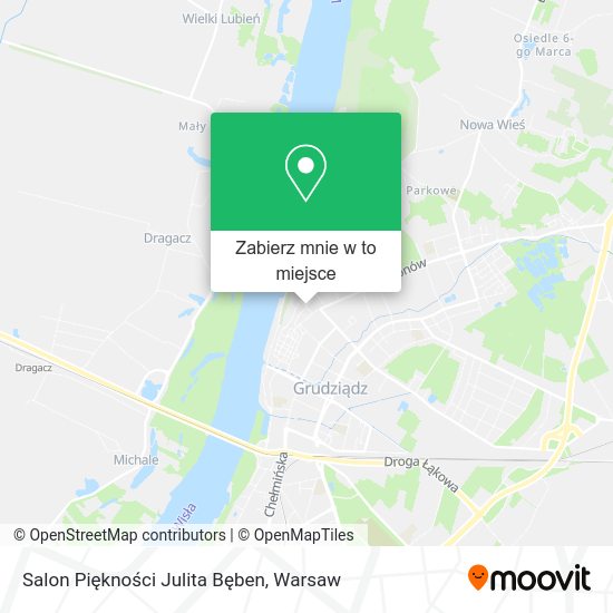 Mapa Salon Piękności Julita Bęben