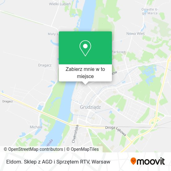 Mapa Eldom. Sklep z AGD i Sprzętem RTV