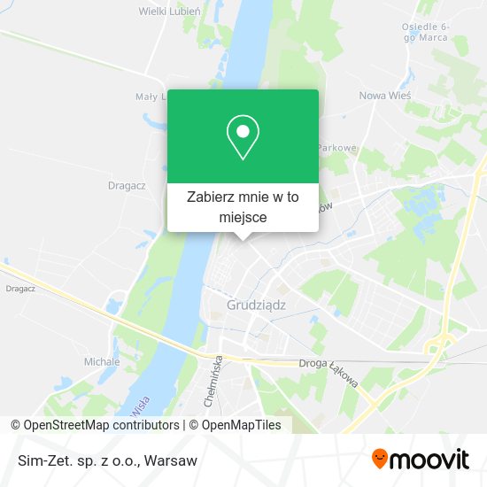 Mapa Sim-Zet. sp. z o.o.