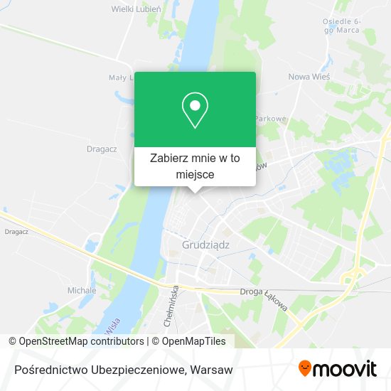 Mapa Pośrednictwo Ubezpieczeniowe