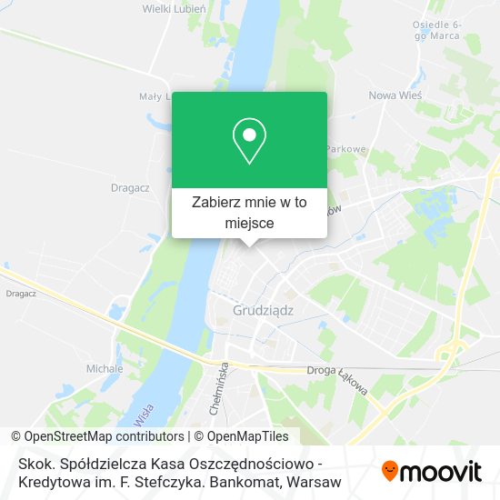 Mapa Skok. Spółdzielcza Kasa Oszczędnościowo - Kredytowa im. F. Stefczyka. Bankomat