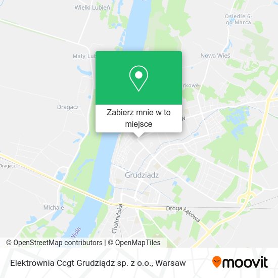 Mapa Elektrownia Ccgt Grudziądz sp. z o.o.