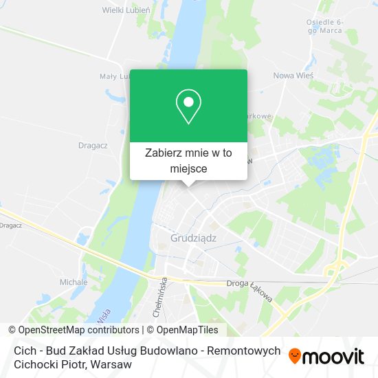 Mapa Cich - Bud Zakład Usług Budowlano - Remontowych Cichocki Piotr