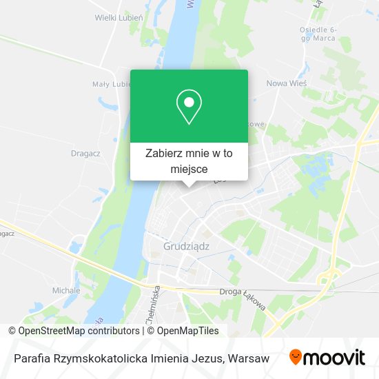 Mapa Parafia Rzymskokatolicka Imienia Jezus