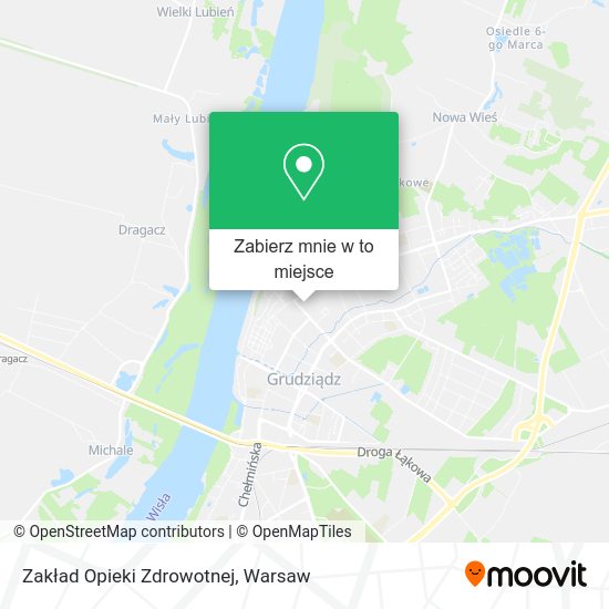 Mapa Zakład Opieki Zdrowotnej