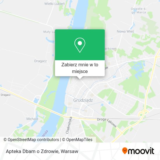 Mapa Apteka Dbam o Zdrowie