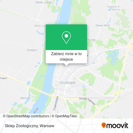 Mapa Sklep Zoologiczny