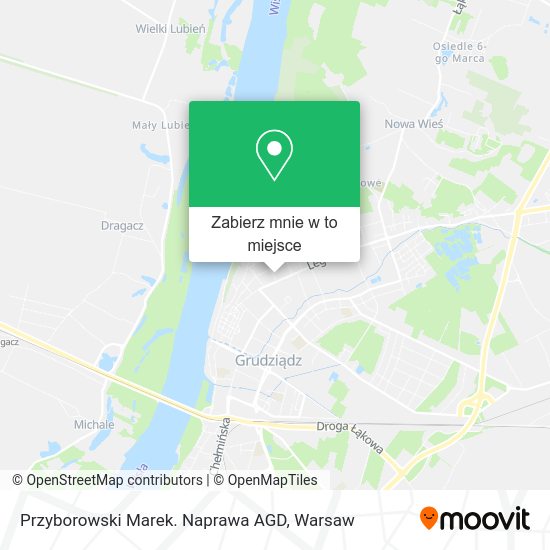 Mapa Przyborowski Marek. Naprawa AGD