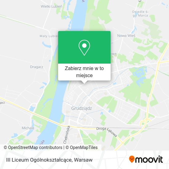 Mapa III Liceum Ogólnokształcące