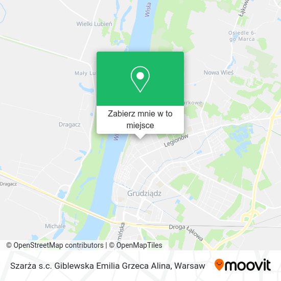 Mapa Szarża s.c. Giblewska Emilia Grzeca Alina