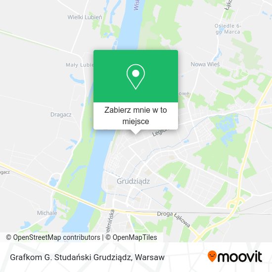 Mapa Grafkom G. Studański Grudziądz