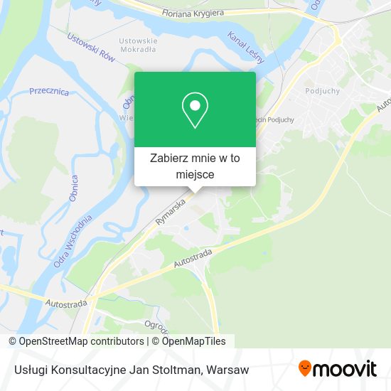 Mapa Usługi Konsultacyjne Jan Stoltman