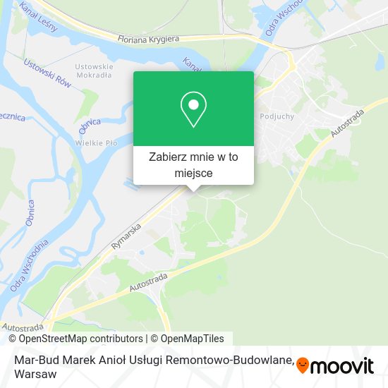 Mapa Mar-Bud Marek Anioł Usługi Remontowo-Budowlane