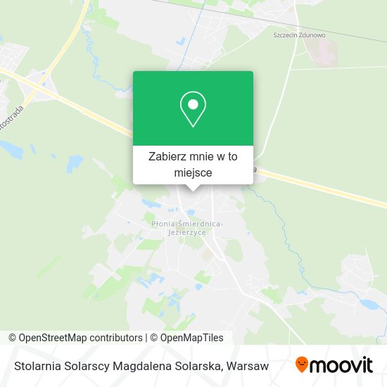 Mapa Stolarnia Solarscy Magdalena Solarska