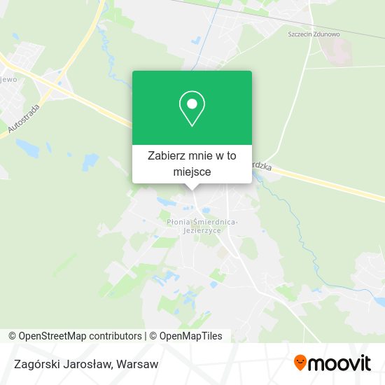 Mapa Zagórski Jarosław