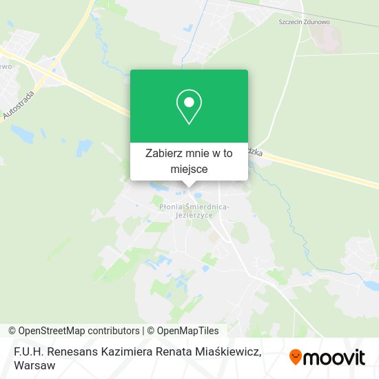 Mapa F.U.H. Renesans Kazimiera Renata Miaśkiewicz