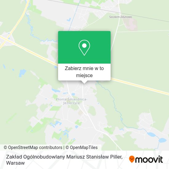 Mapa Zakład Ogólnobudowlany Mariusz Stanisław Piller