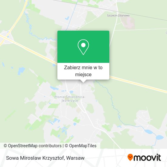 Mapa Sowa Miroslaw Krzysztof