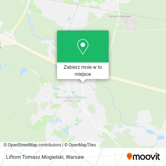 Mapa Liftom Tomasz Mogielski