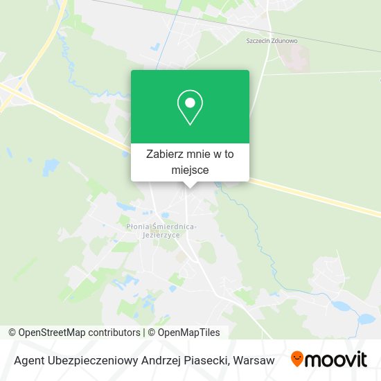 Mapa Agent Ubezpieczeniowy Andrzej Piasecki