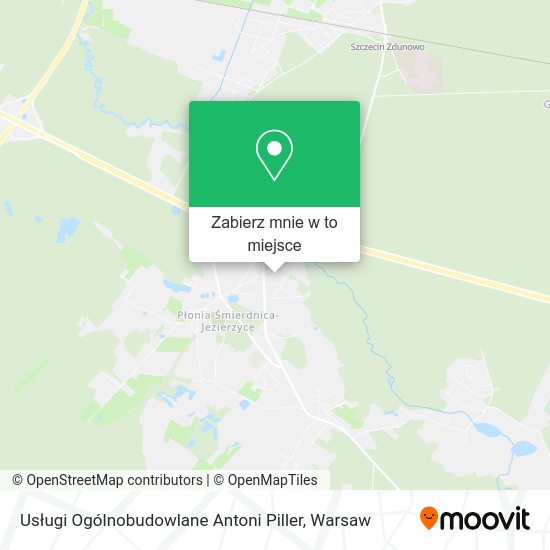 Mapa Usługi Ogólnobudowlane Antoni Piller