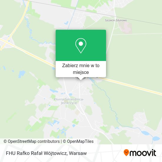 Mapa FHU Rafko Rafał Wójtowicz