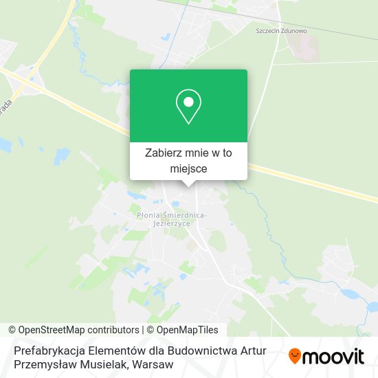 Mapa Prefabrykacja Elementów dla Budownictwa Artur Przemysław Musielak