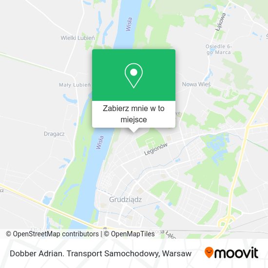 Mapa Dobber Adrian. Transport Samochodowy