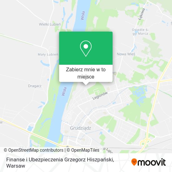 Mapa Finanse i Ubezpieczenia Grzegorz Hiszpański