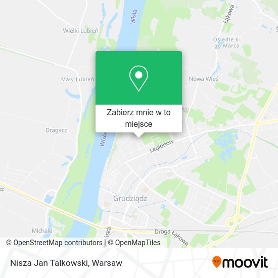 Mapa Nisza Jan Talkowski