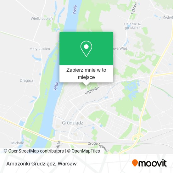 Mapa Amazonki Grudziądz