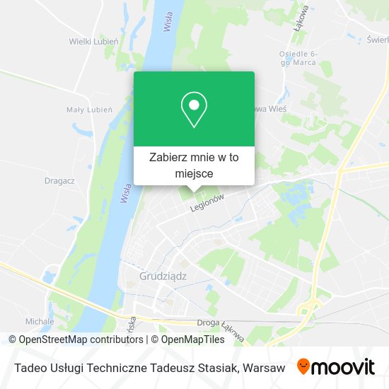 Mapa Tadeo Usługi Techniczne Tadeusz Stasiak