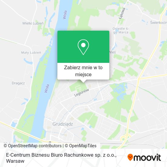 Mapa E-Centrum Biznesu Biuro Rachunkowe sp. z o.o.