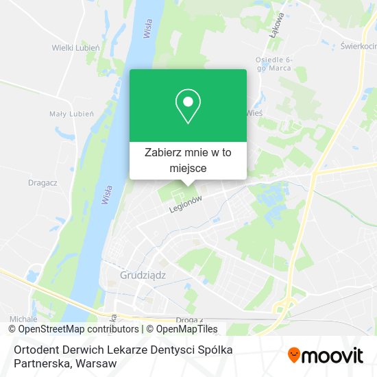 Mapa Ortodent Derwich Lekarze Dentysci Spólka Partnerska