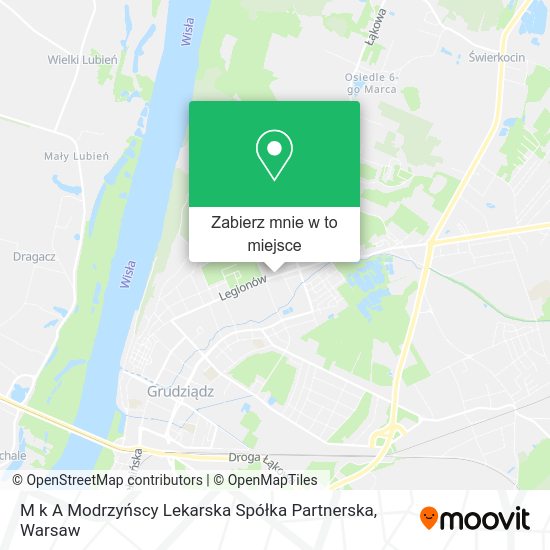 Mapa M k A Modrzyńscy Lekarska Spółka Partnerska