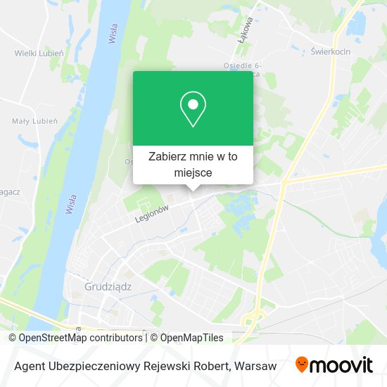 Mapa Agent Ubezpieczeniowy Rejewski Robert