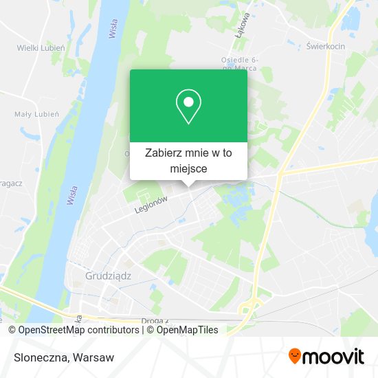 Mapa Sloneczna