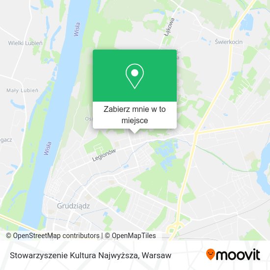 Mapa Stowarzyszenie Kultura Najwyższa