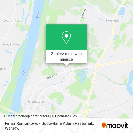 Mapa Firma Remontowo - Budowlana Adam Pasternak