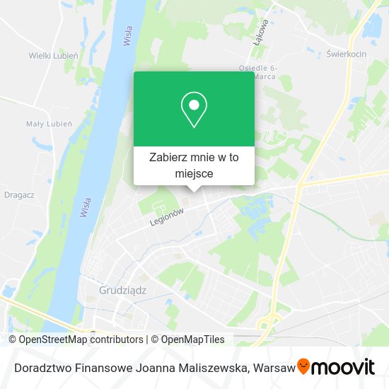 Mapa Doradztwo Finansowe Joanna Maliszewska