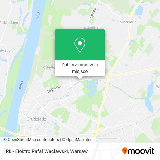 Mapa Rk - Elektro Rafał Wacławski