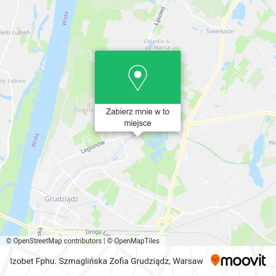 Mapa Izobet Fphu. Szmaglińska Zofia Grudziądz