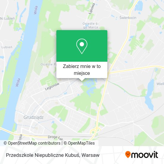 Mapa Przedszkole Niepubliczne Kubuś