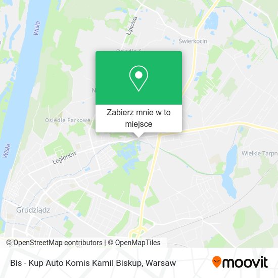 Mapa Bis - Kup Auto Komis Kamil Biskup