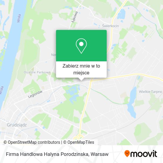 Mapa Firma Handlowa Halyna Porodzinska