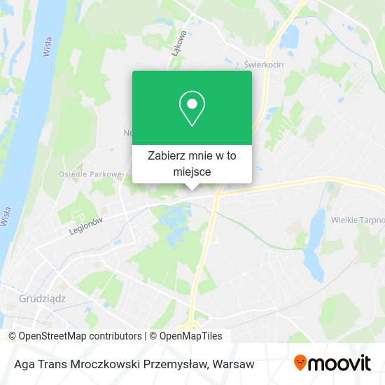 Mapa Aga Trans Mroczkowski Przemysław