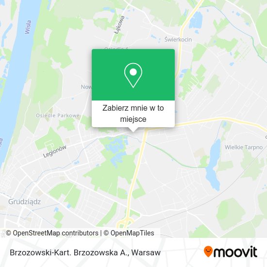 Mapa Brzozowski-Kart. Brzozowska A.